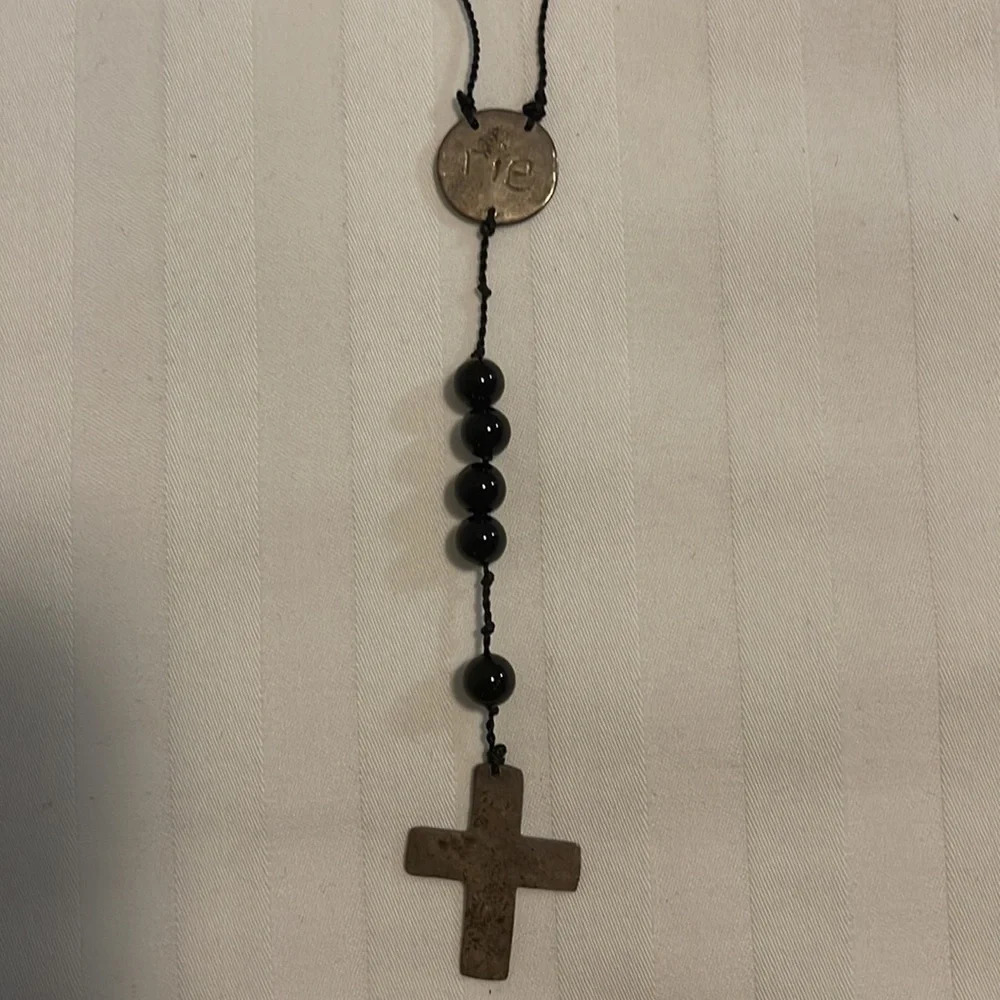 Rosario onyx and silver - Picture 2 of 5